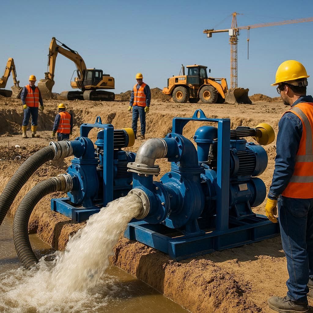 Строительное водопонижение в Металлострое